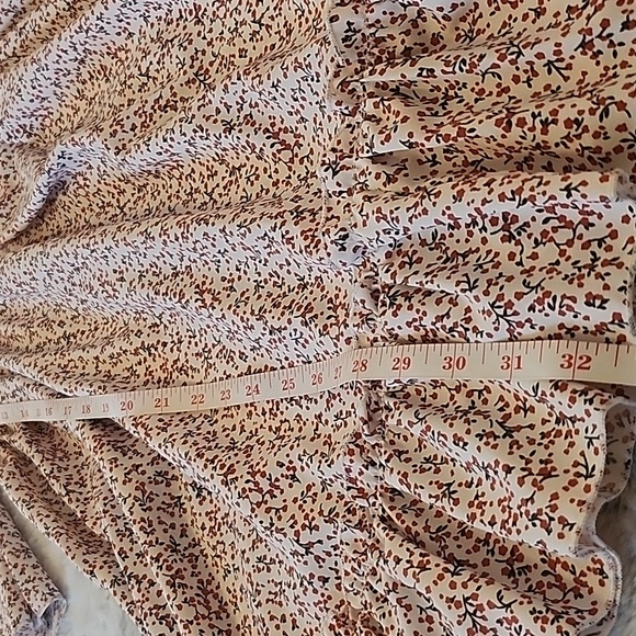 SHEIN Floral Dress A-Line Silhouette Dress Western Casual Size S - Picture 8 of 9